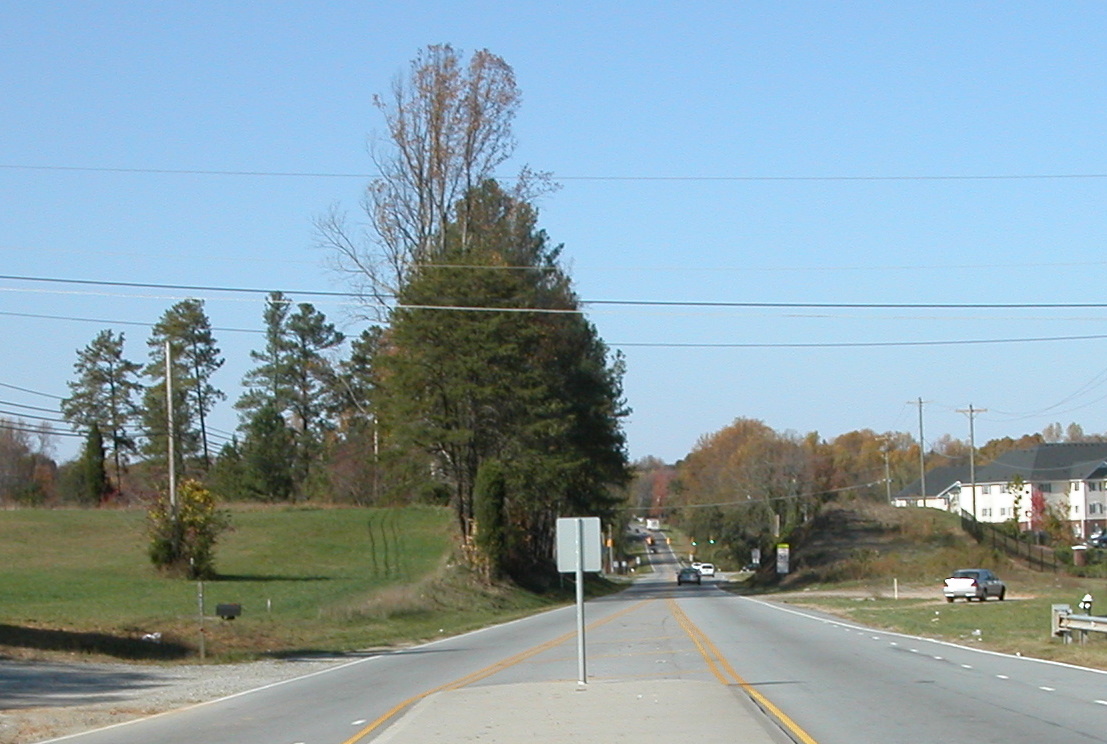 Photo of US 220 in area to be widened for I-73, Dec. 2009, courtesy of 
Bonnie Wilcox