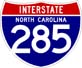 Image of NC I-285 Shield, from Shields Up!