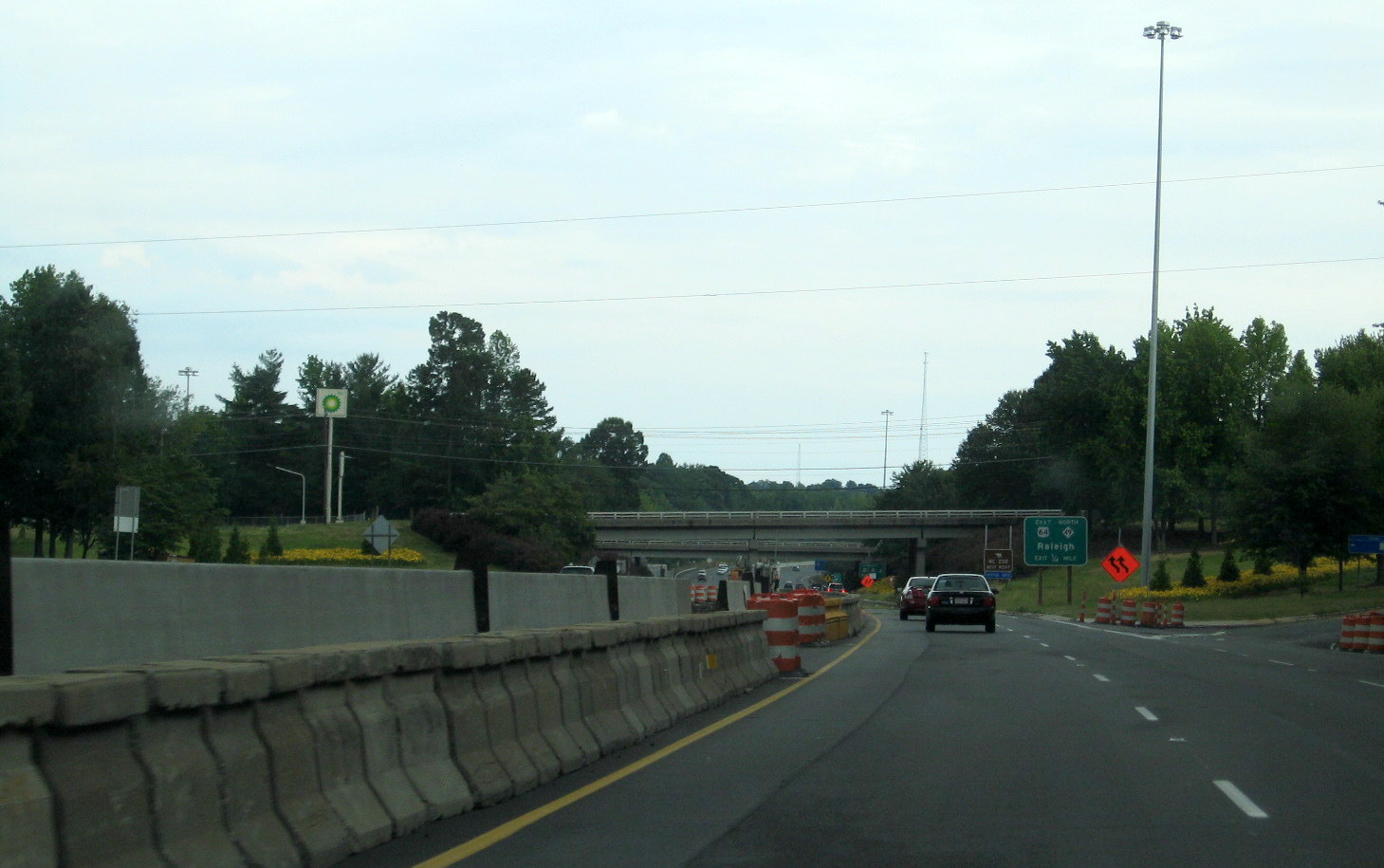 Photo of US 64/NC 49 Interchange under construction on I-73/I-74 in 
Asheboro
