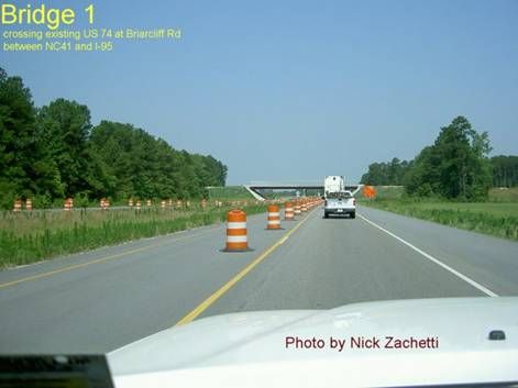I-74 bridge construction photo, courtesy of Nick Zachetti, July 2008