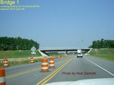 I-74 bridge construction photo, 
	courtesy of Nick Zachetti, July 2008