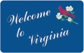 Image of Virginia Welcome Sign