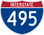I-495 shield image from wikimedia