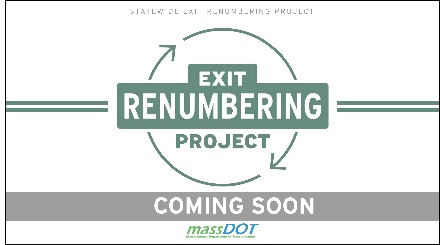 Small version image of MassDOT logo for Exit Renumbering Project in Nov. 2019