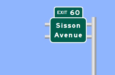 Image of I-84 East Exit 60 sign plan in Hartford, Sign Maker Software, August 2026