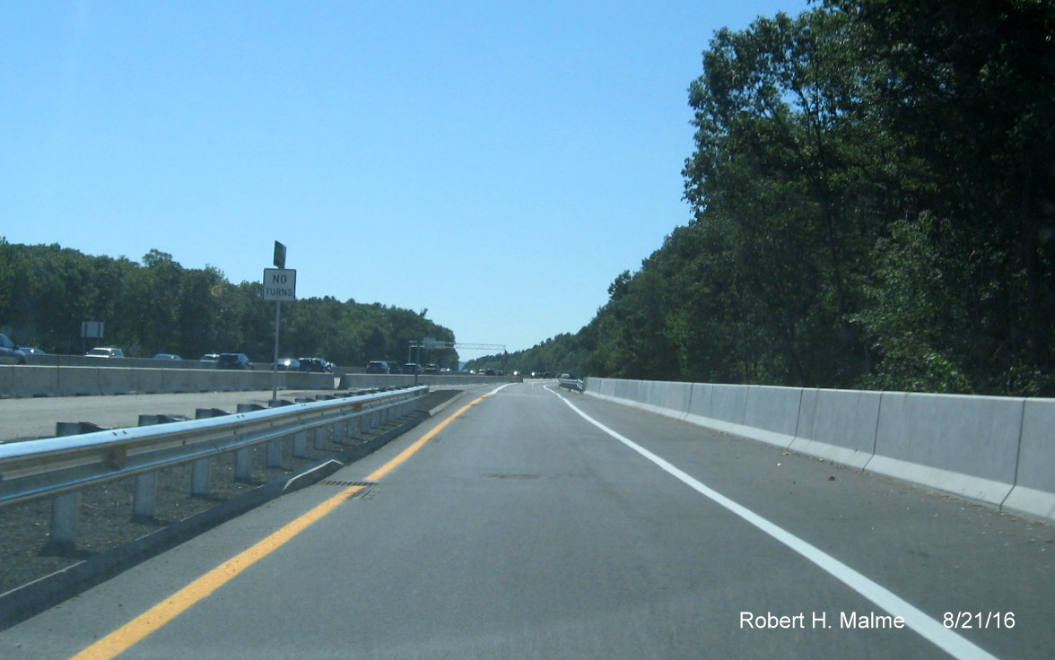 Image of new onramp from Kendrick St to I-95 South in Needham