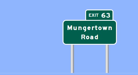 Image of I-95 South Exit 63 sign plan in Guilford, Sign Maker Software, July 2026