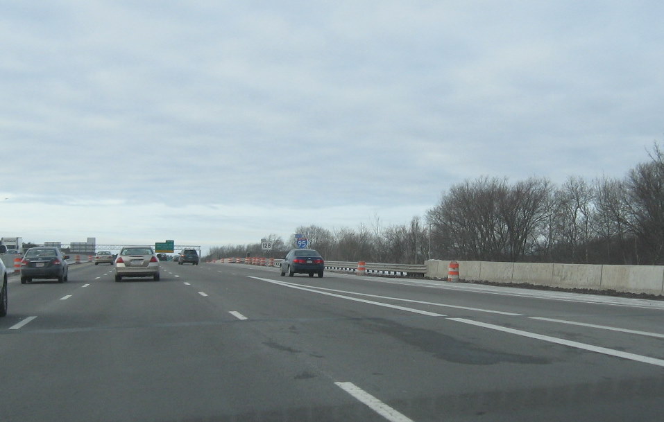 Image of I-95 North in Canton, January 2010