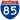 I-85 shield image from wikimedia
