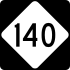 Image of NC 140 shield, from wikimedia