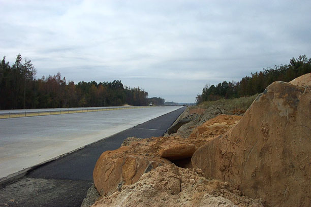 Image of Greensboro Loop/I-85 under construction in October 2003