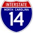 NC Interstate 26 Shield Image, from Shields Up!