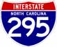 Image of NC Interstate 295 shield, from Shields Up!