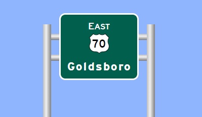 I-42 Exit 34 sign image from Sign Maker Software