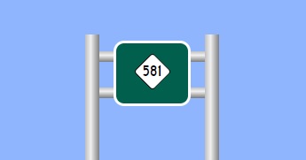 I-42 Exit 16 sign image from Sign Maker software